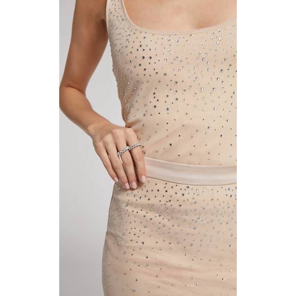 NEW GENERATION LOVE melissa crystal tank in bare/clear - Picture 4 of 4